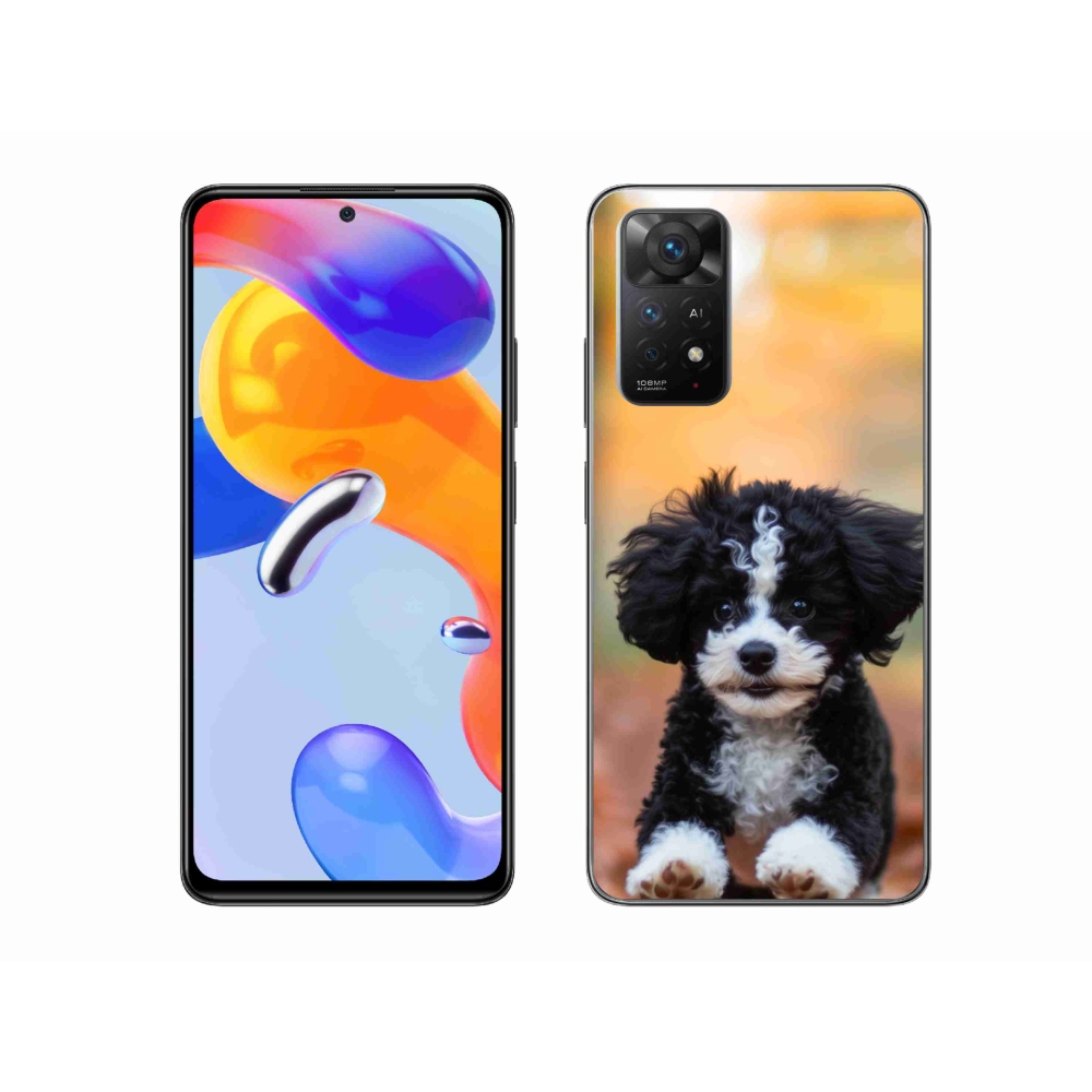 Gelový kryt mmCase na Xiaomi Redmi Note 11 Pro 4G/5G - roztomilé štěně 2