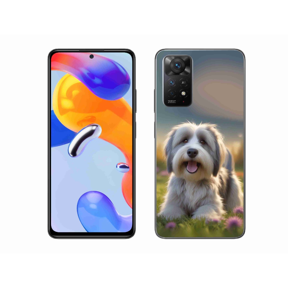 Gelový kryt mmCase na Xiaomi Redmi Note 11 Pro 4G/5G - roztomilý havanský psík