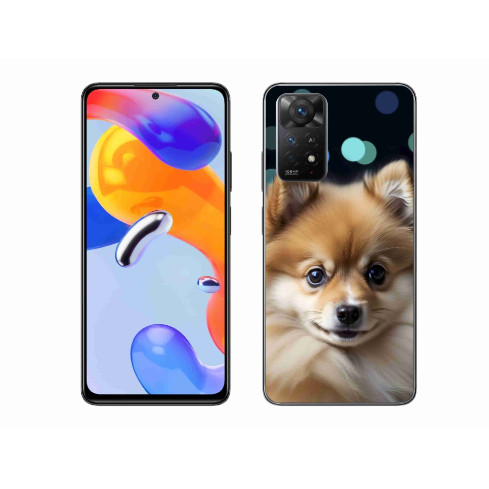 Gelový kryt mmCase na Xiaomi Redmi Note 11 Pro 4G/5G - roztomilý pomeranian