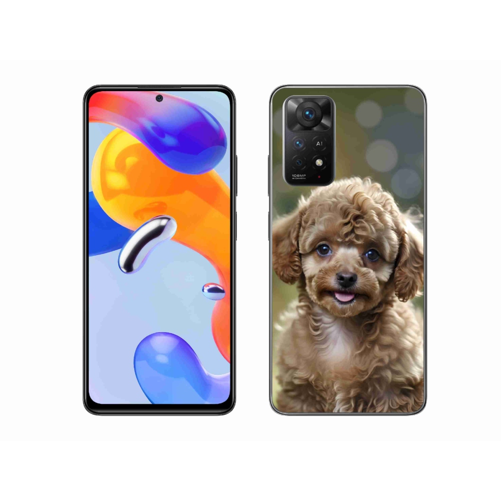 Gelový kryt mmCase na Xiaomi Redmi Note 11 Pro 4G/5G - roztomilý pudl