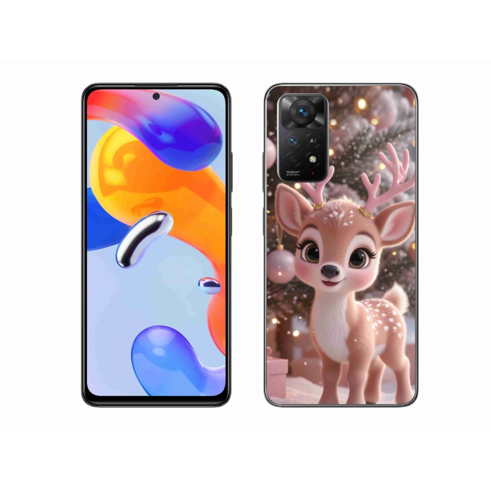 Gelový kryt mmCase na Xiaomi Redmi Note 11 Pro 4G/5G - roztomilý sob