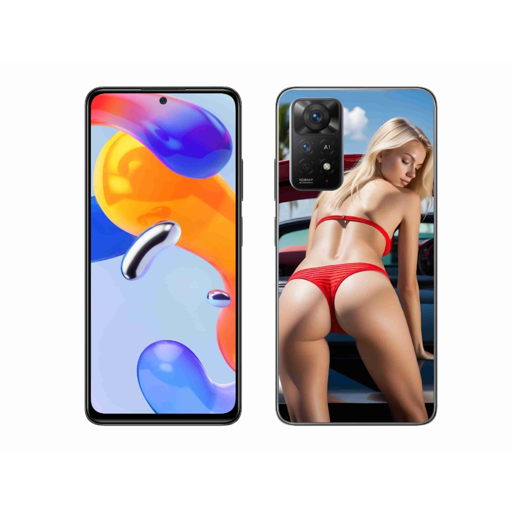 Gelový kryt mmCase na Xiaomi Redmi Note 11 Pro 4G/5G - sexy žena 2