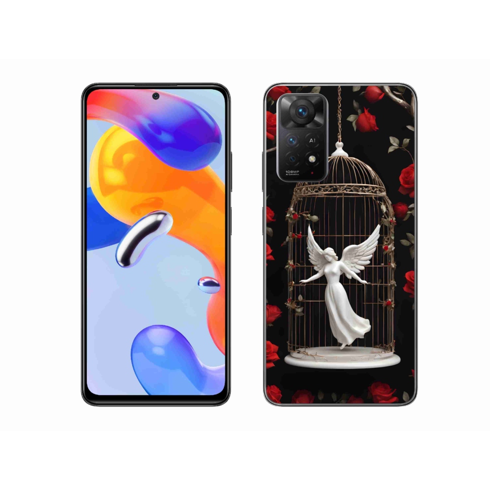 Gelový kryt mmCase na Xiaomi Redmi Note 11 Pro 4G/5G - uvězněný anděl