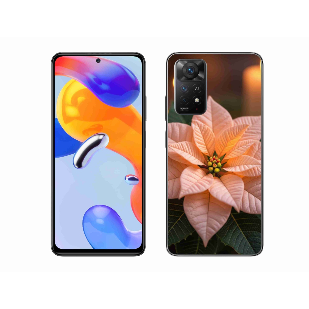 Gelový kryt mmCase na Xiaomi Redmi Note 11 Pro 4G/5G - vánoční hvězda