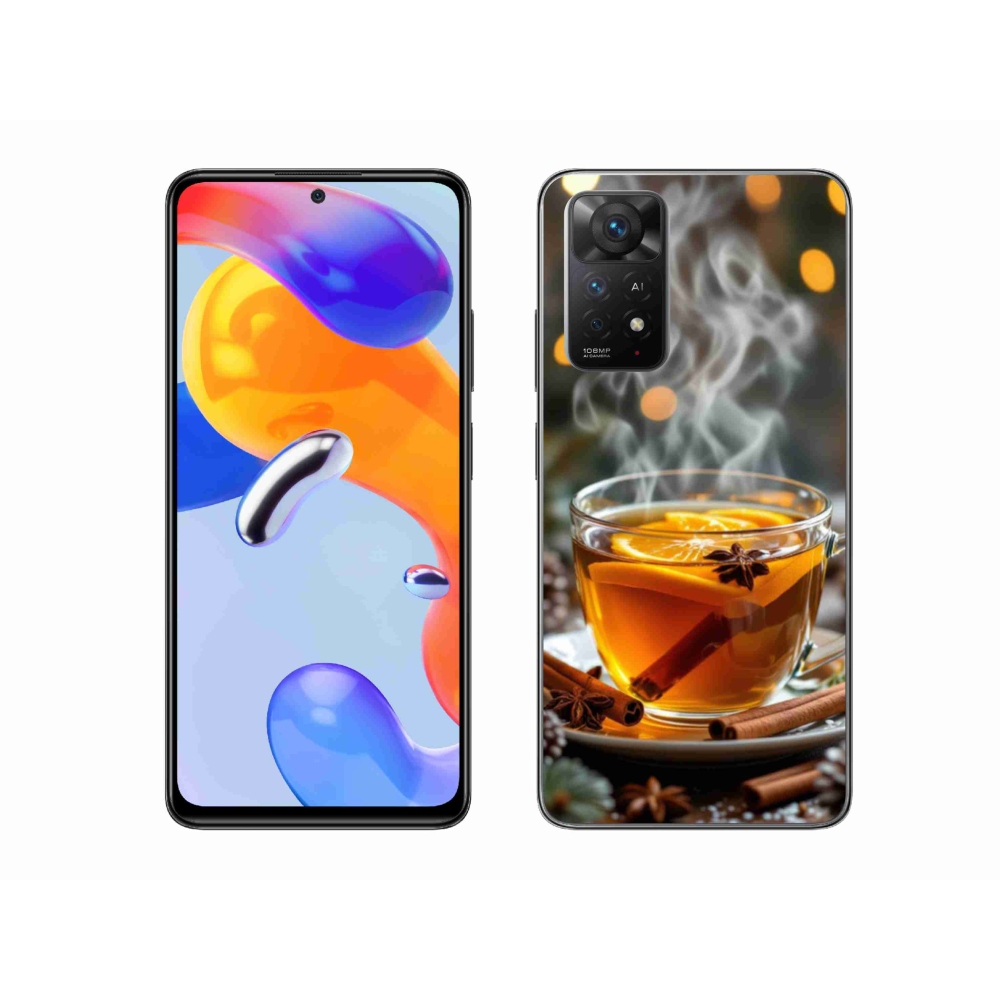 Gelový kryt mmCase na Xiaomi Redmi Note 11 Pro 4G/5G - vánoční punč