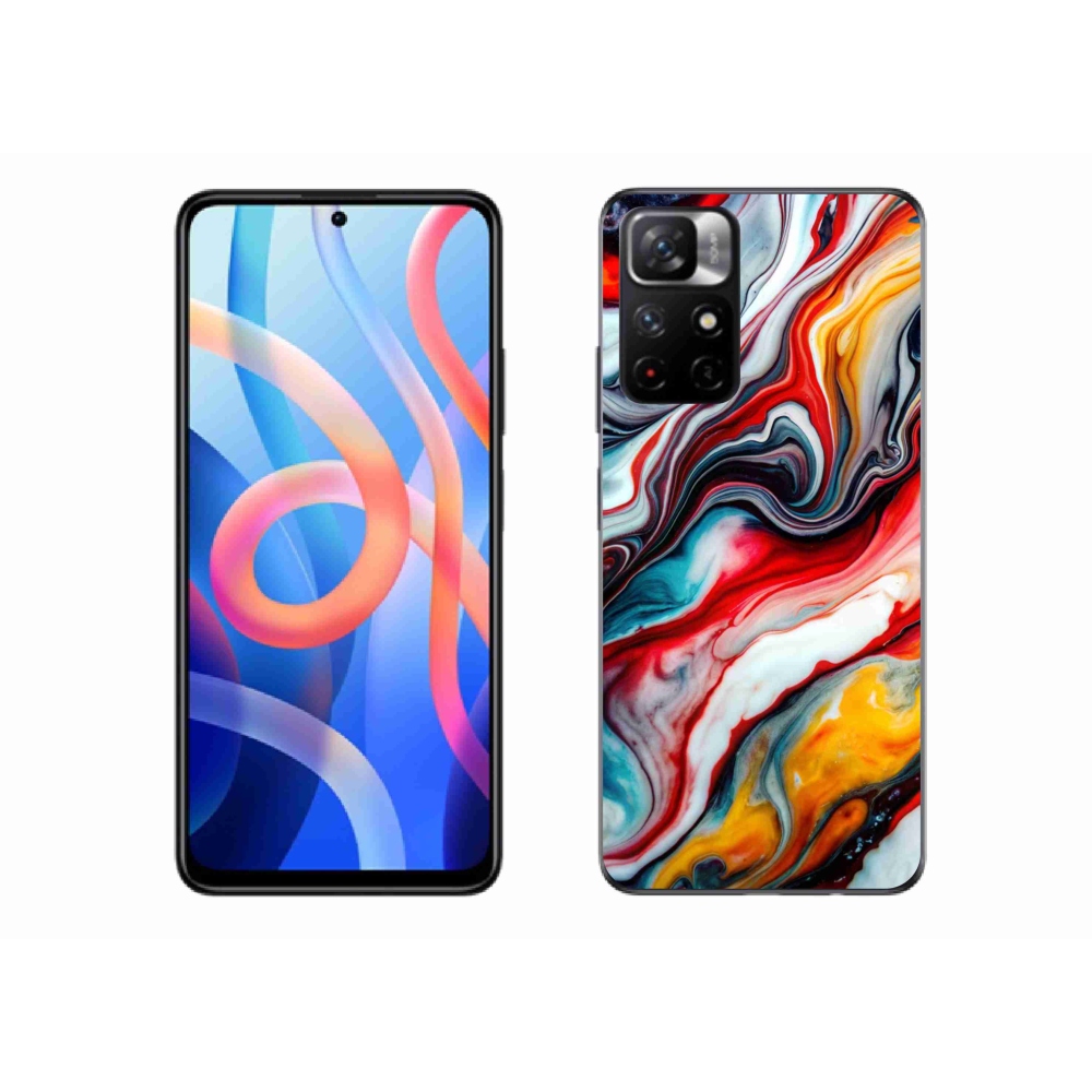 Gelový kryt mmCase na Xiaomi Redmi Note 11S 5G - abstraktní motiv 35