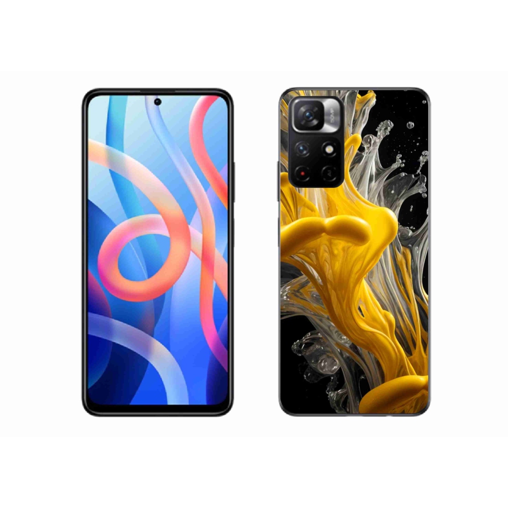 Gelový kryt mmCase na Xiaomi Redmi Note 11S 5G - abstraktní motiv 48
