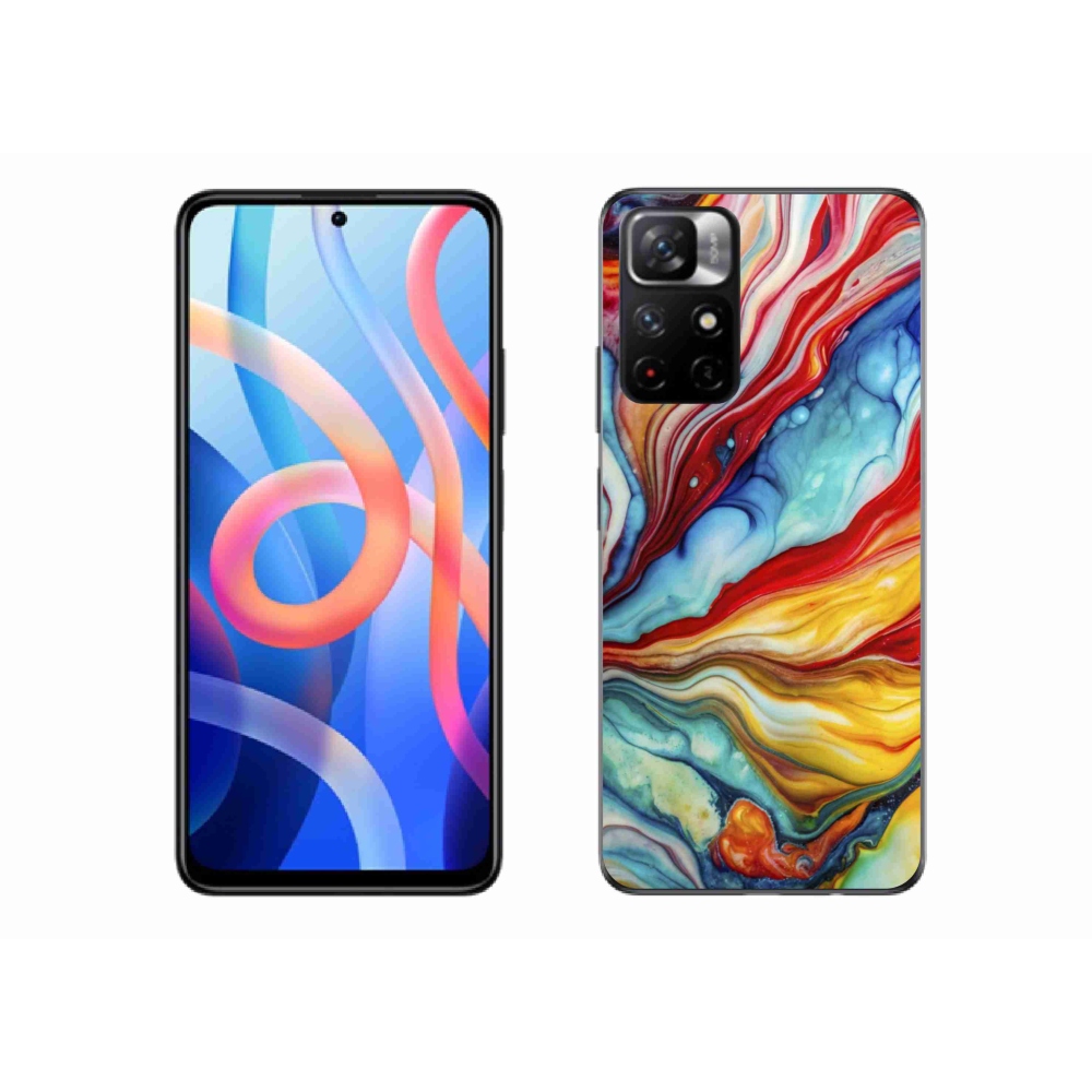 Gelový kryt mmCase na Xiaomi Redmi Note 11S 5G - abstraktní motiv 58