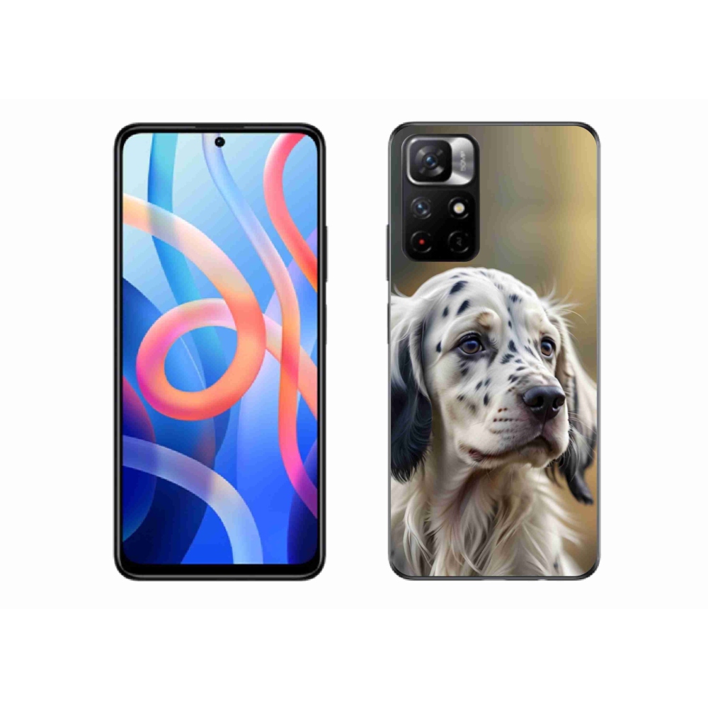 Gelový kryt mmCase na Xiaomi Redmi Note 11S 5G - anglický setr