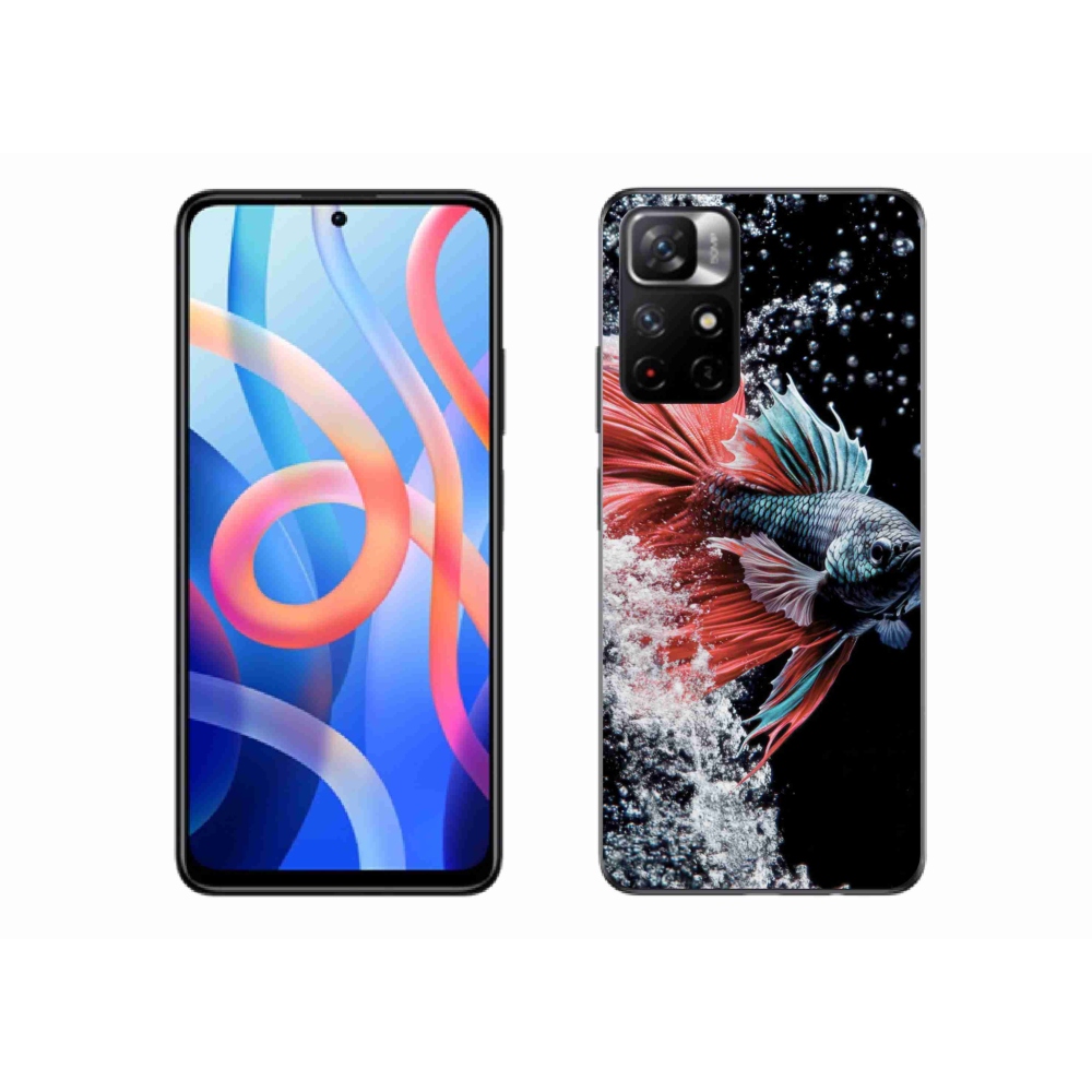 Gelový kryt mmCase na Xiaomi Redmi Note 11S 5G - bojovnice pestrá