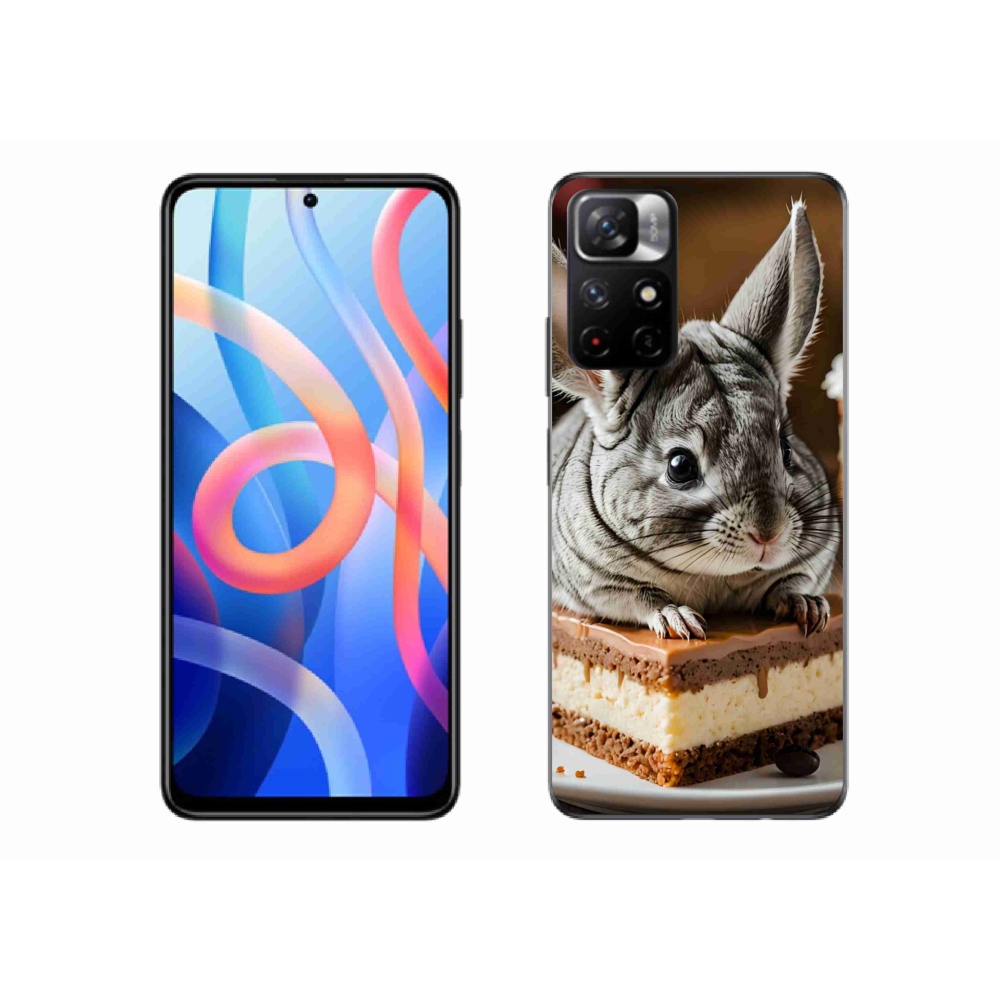 Gelový kryt mmCase na Xiaomi Redmi Note 11S 5G - činčila