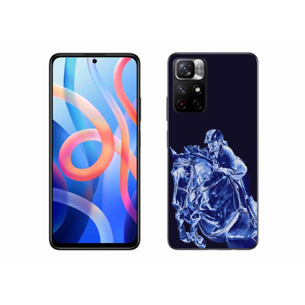 Gelový kryt mmCase na Xiaomi Redmi Note 11S 5G - dostihový kůň