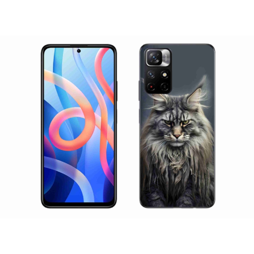 Gelový kryt mmCase na Xiaomi Redmi Note 11S 5G - kočíčí pohled 4