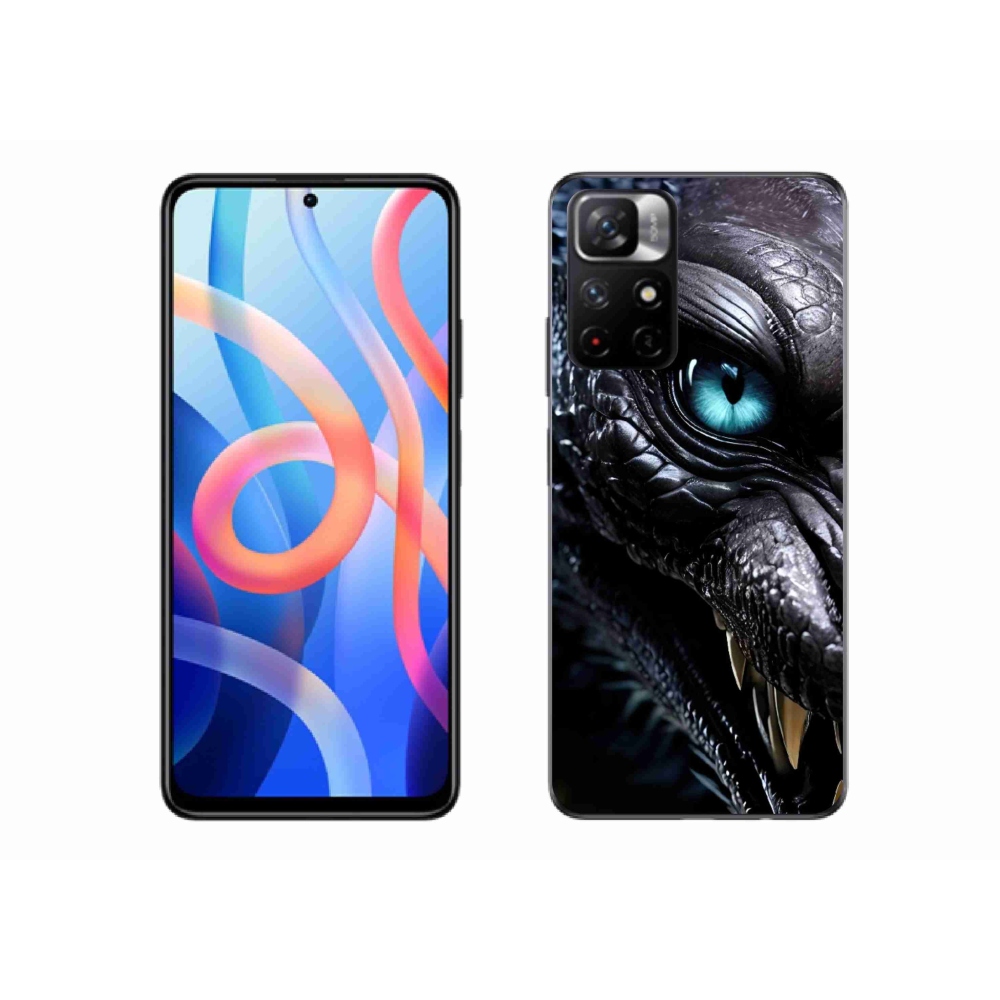 Gelový kryt mmCase na Xiaomi Redmi Note 11S 5G/Poco M4 Pro 5G - dračí pohled