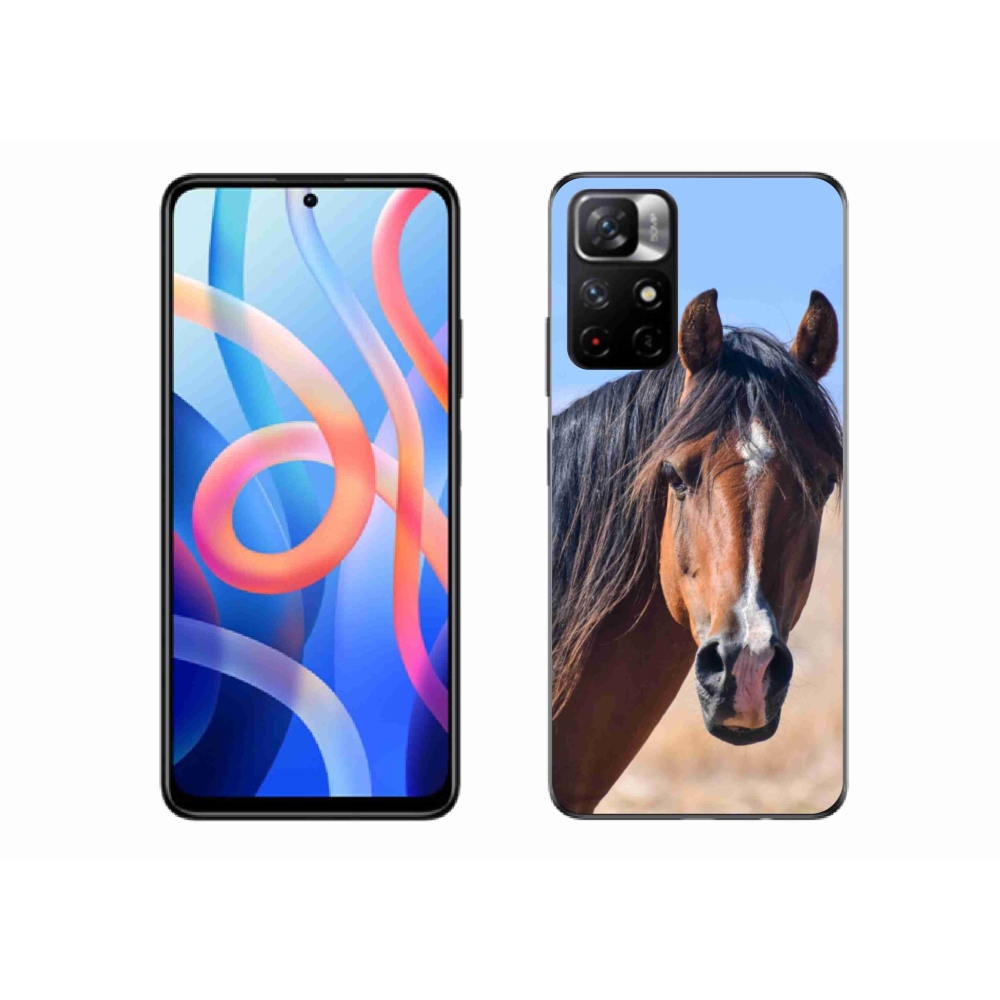 Gelový kryt mmCase na Xiaomi Redmi Note 11S 5G/Poco M4 Pro 5G - klidný kůň