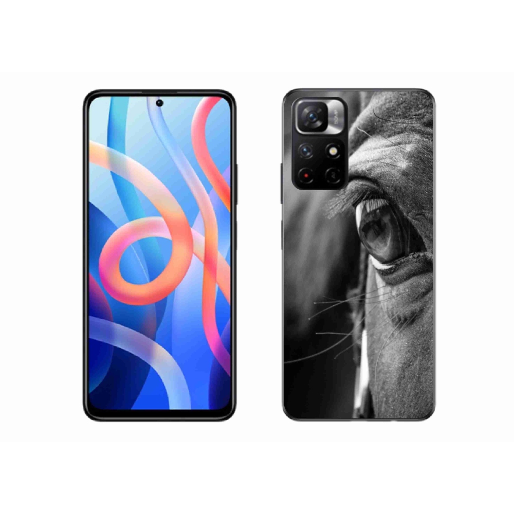 Gelový kryt mmCase na Xiaomi Redmi Note 11S 5G/Poco M4 Pro 5G - koňský pohled