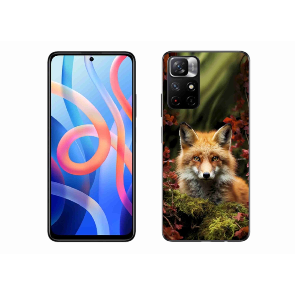 Gelový kryt mmCase na Xiaomi Redmi Note 11S 5G/Poco M4 Pro 5G - liška v lese