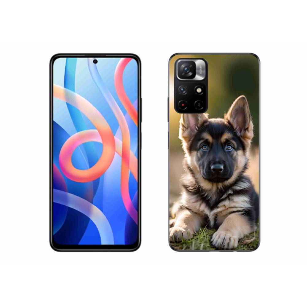 Gelový kryt mmCase na Xiaomi Redmi Note 11S 5G/Poco M4 Pro 5G - německý ovčák v přírodě