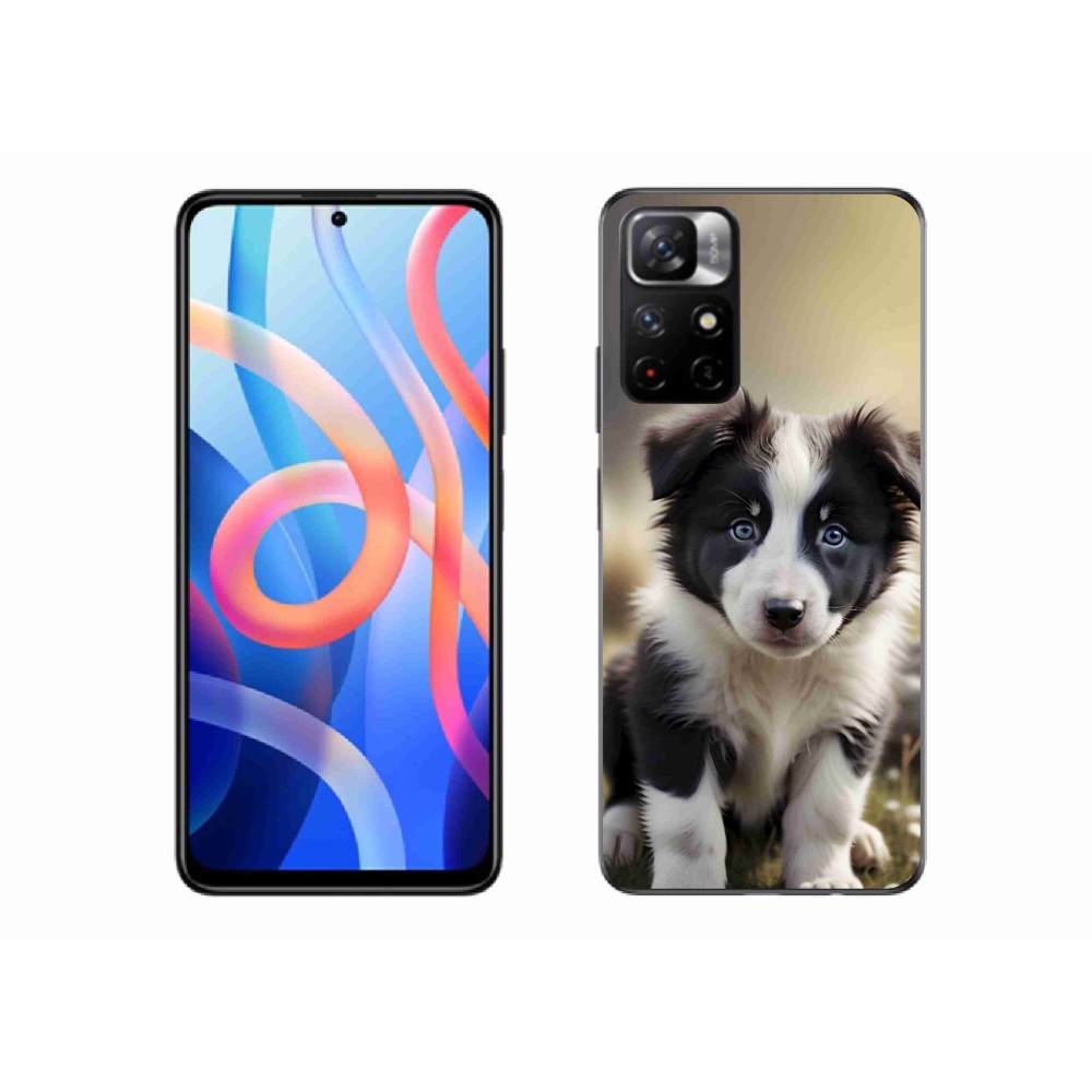 Gelový kryt mmCase na Xiaomi Redmi Note 11S 5G/Poco M4 Pro 5G - roztomilá border kolie