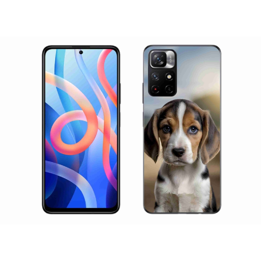 Gelový kryt mmCase na Xiaomi Redmi Note 11S 5G/Poco M4 Pro 5G - roztomilý bígl