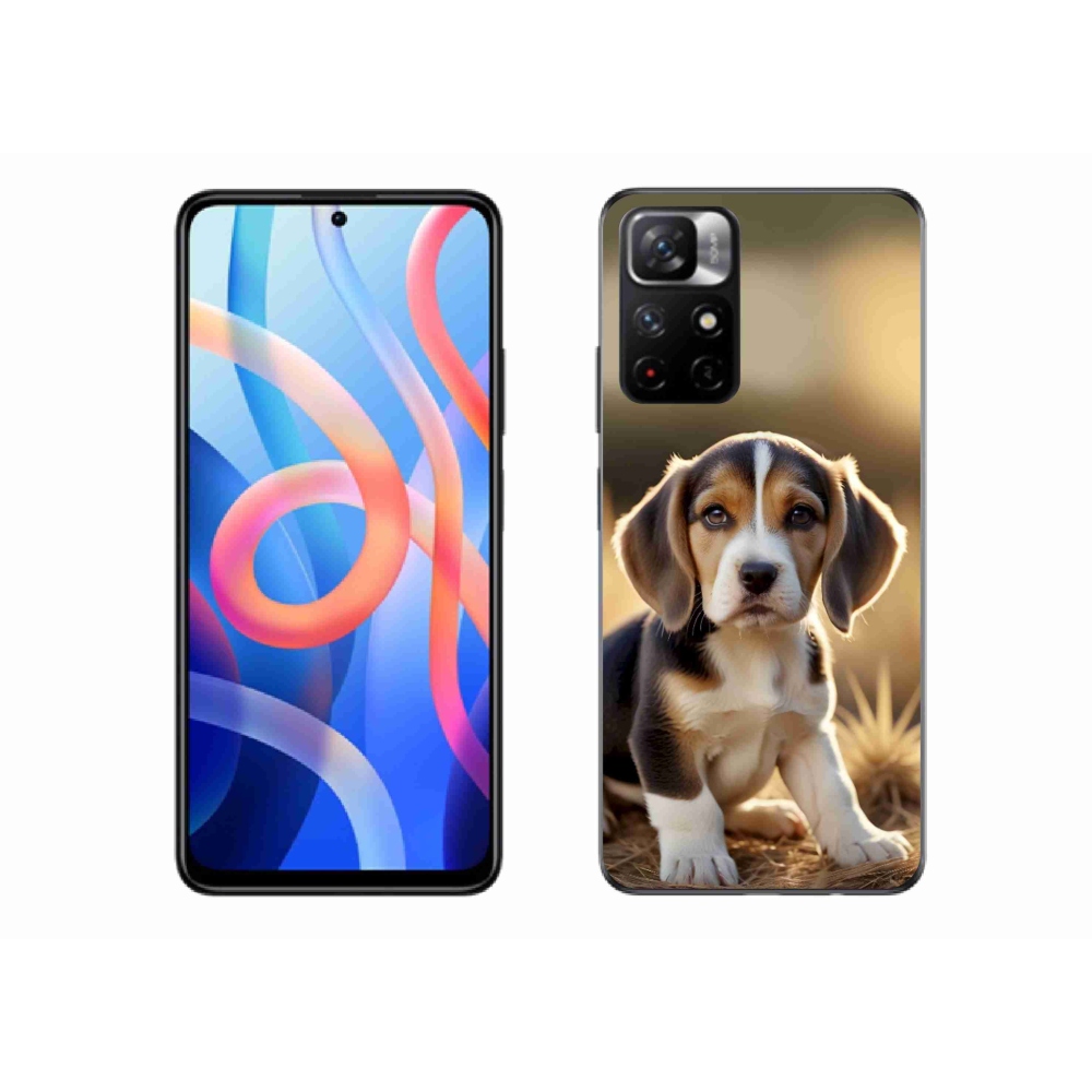 Gelový kryt mmCase na Xiaomi Redmi Note 11S 5G/Poco M4 Pro 5G - roztomilý bígl