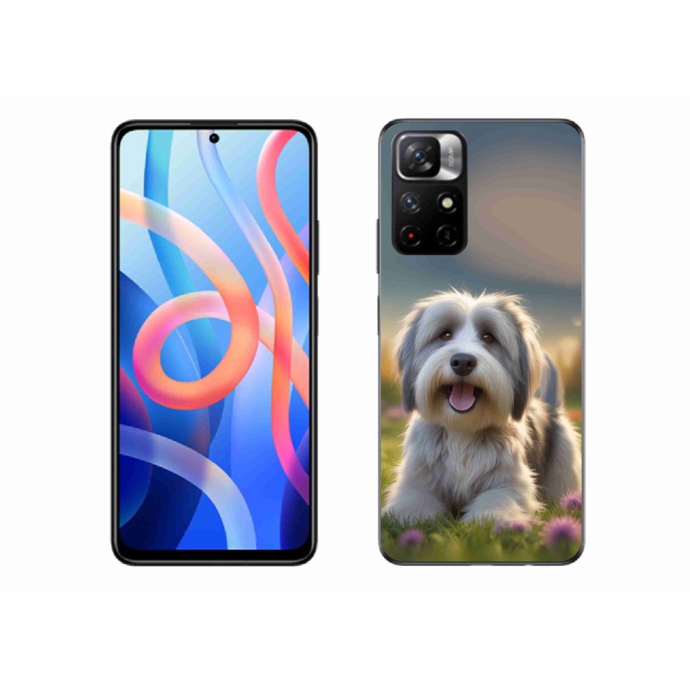 Gelový kryt mmCase na Xiaomi Redmi Note 11S 5G/Poco M4 Pro 5G - roztomilý havanský psík