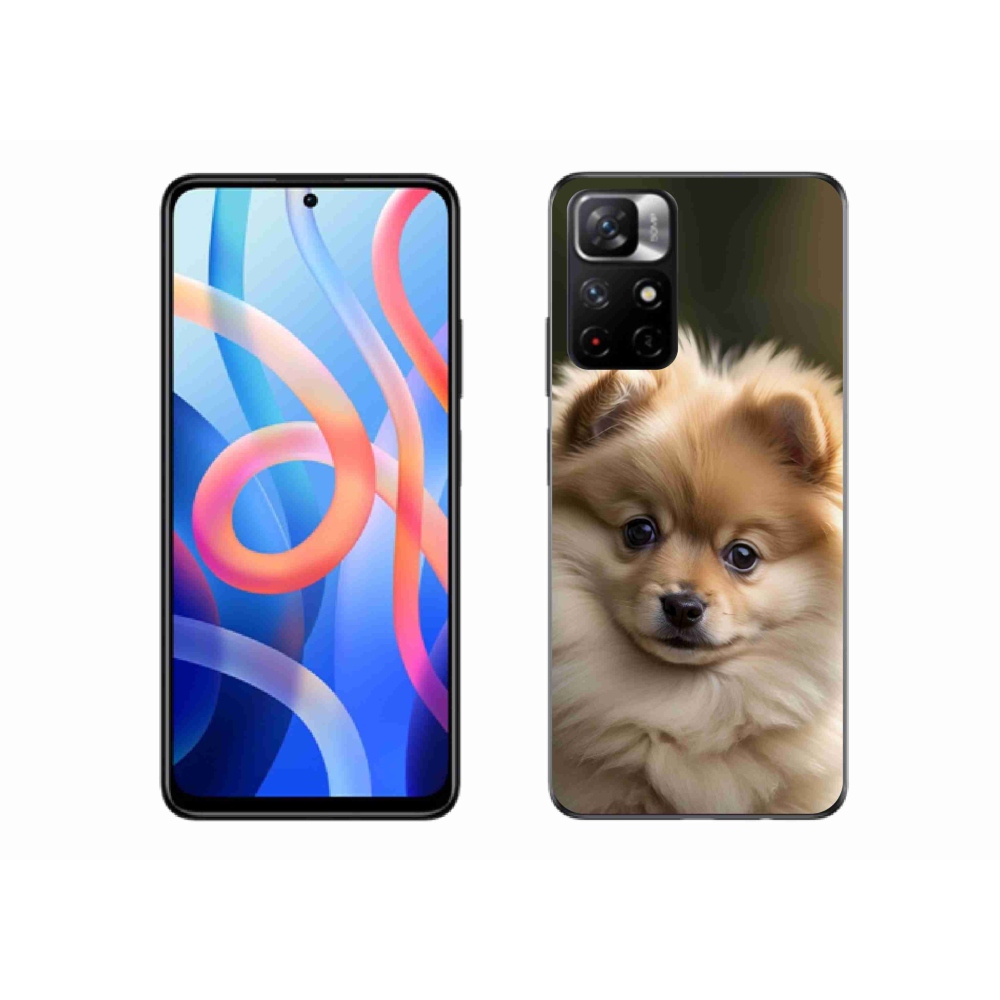 Gelový kryt mmCase na Xiaomi Redmi Note 11S 5G/Poco M4 Pro 5G - roztomilý pomeranian 2