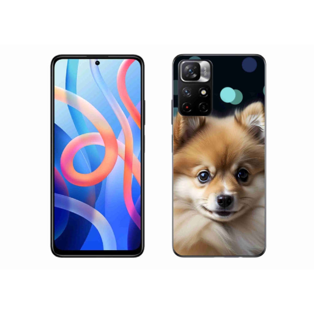Gelový kryt mmCase na Xiaomi Redmi Note 11S 5G/Poco M4 Pro 5G - roztomilý pomeranian