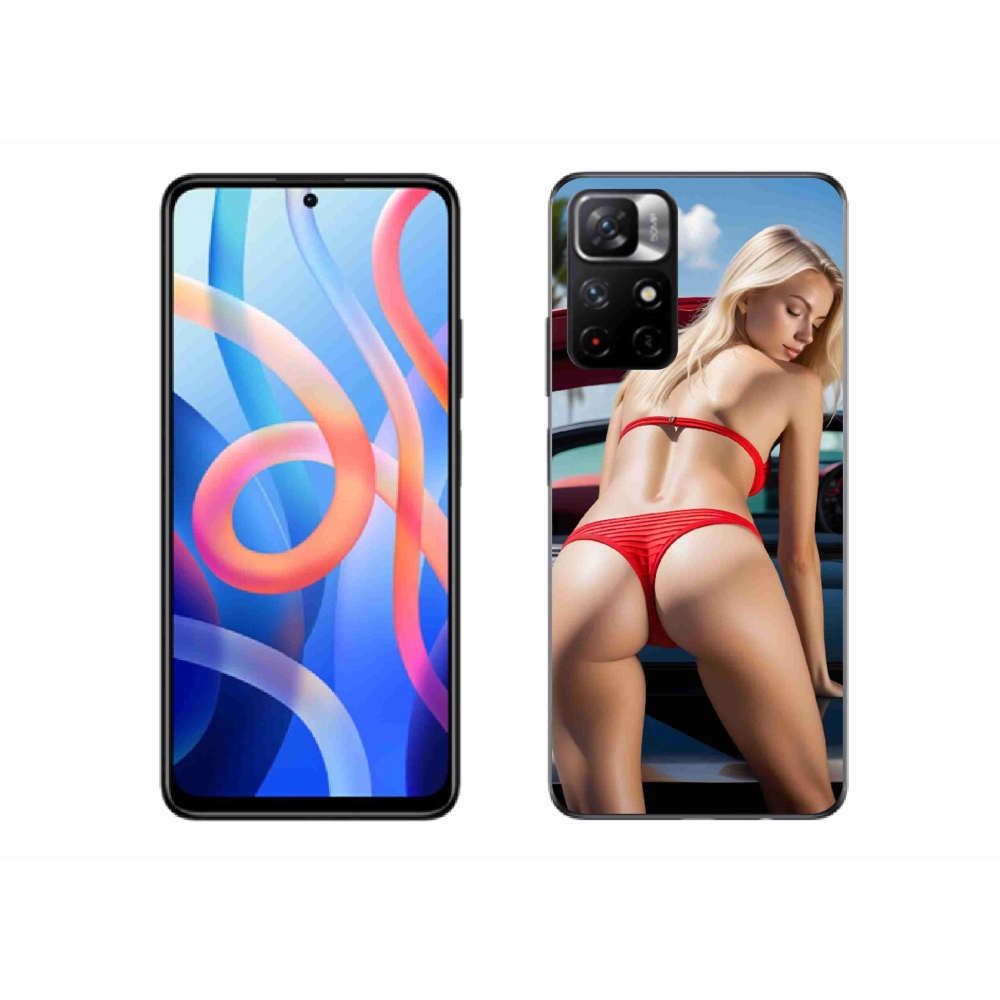 Gelový kryt mmCase na Xiaomi Redmi Note 11S 5G/Poco M4 Pro 5G - sexy žena 2