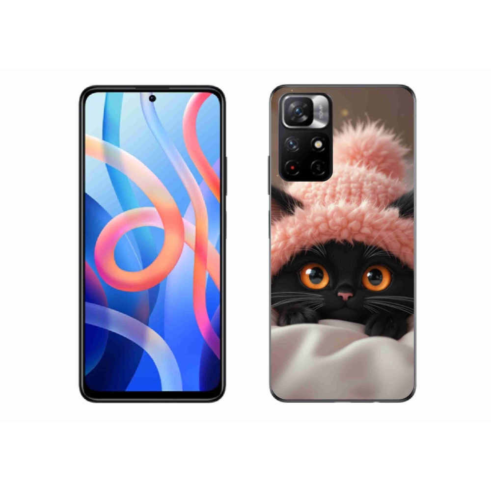 Gelový kryt mmCase na Xiaomi Redmi Note 11S 5G - roztomilé kotě 7