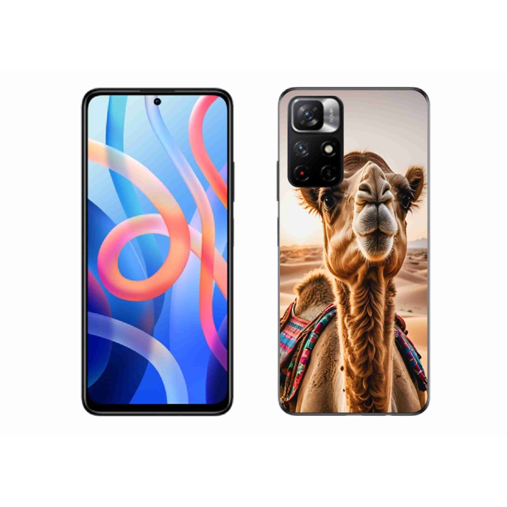 Gelový kryt mmCase na Xiaomi Redmi Note 11S 5G - velbloud