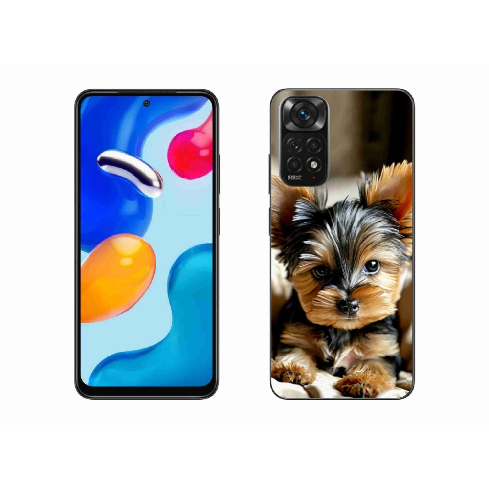 Gelový kryt mmCase na Xiaomi Redmi Note 11S - jorkšír 11