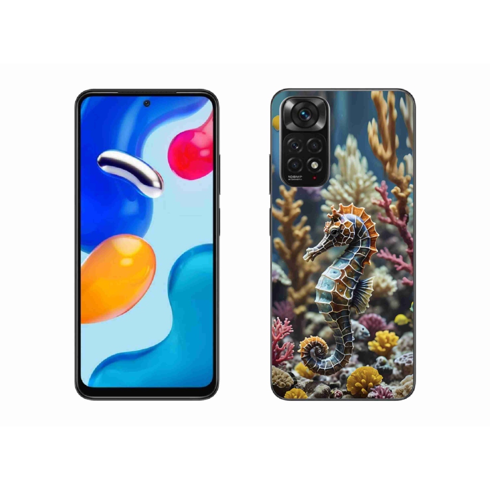 Gelový kryt mmCase na Xiaomi Redmi Note 11S - mořský koník 2