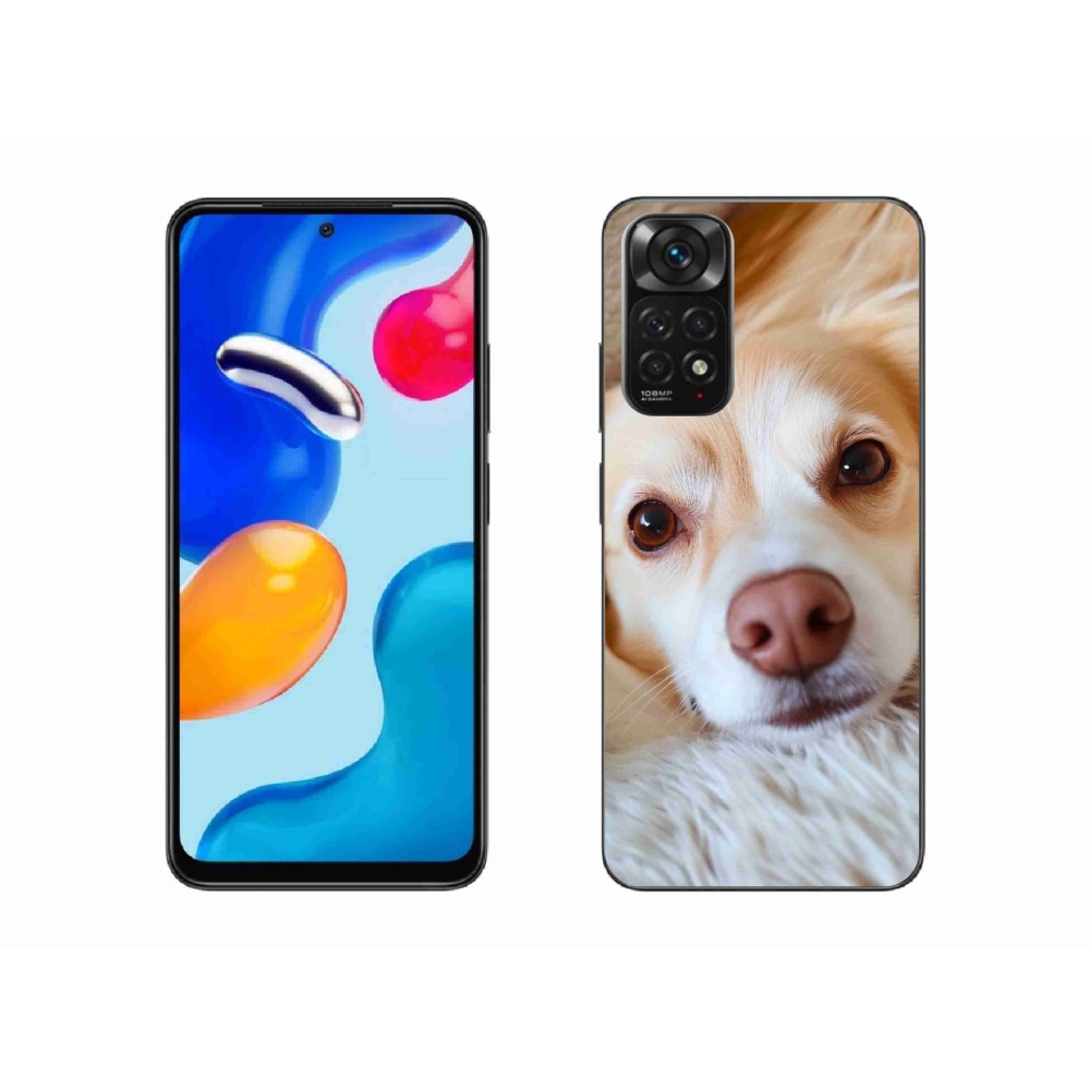 Gelový kryt mmCase na Xiaomi Redmi Note 11S - Roztomilá čivava