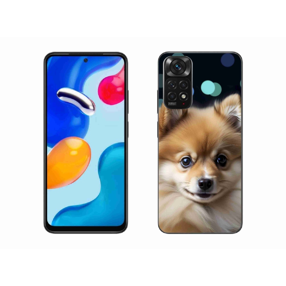 Gelový kryt mmCase na Xiaomi Redmi Note 11S - roztomilý pomeranian