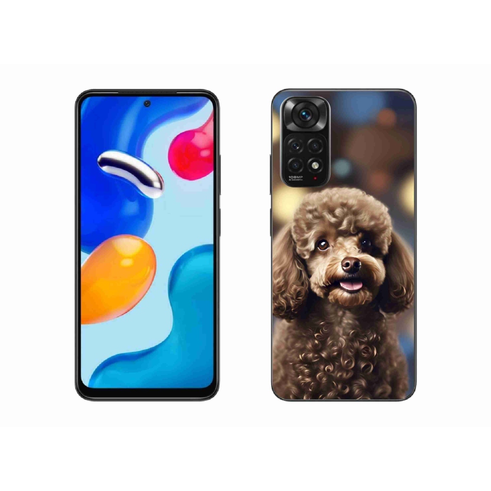 Gelový kryt mmCase na Xiaomi Redmi Note 11S - roztomilý pudl