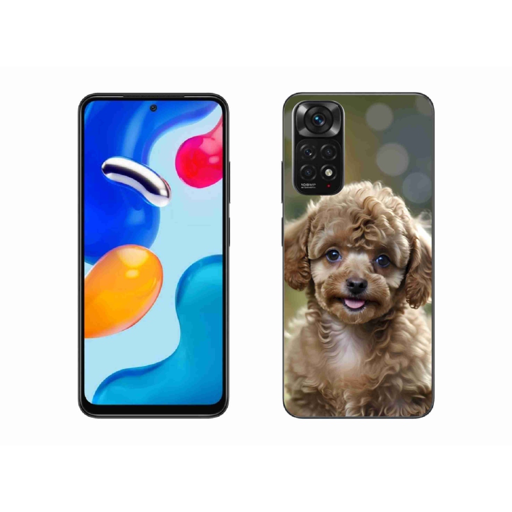 Gelový kryt mmCase na Xiaomi Redmi Note 11S - roztomilý pudl