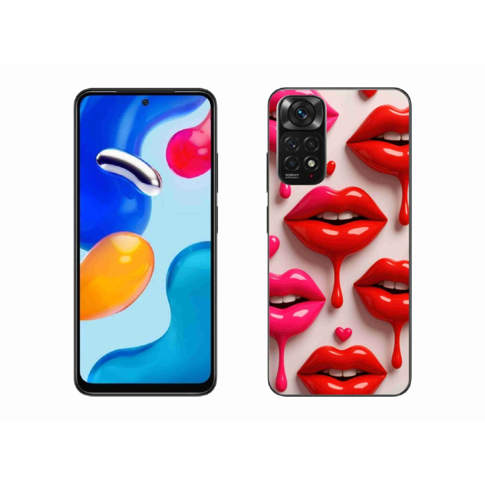 Gelový kryt mmCase na Xiaomi Redmi Note 11S - rty 2