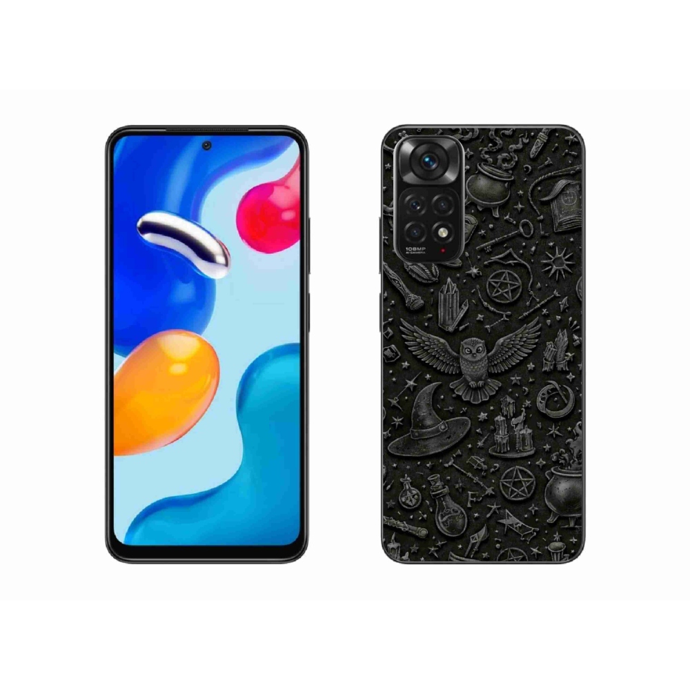 Gelový kryt mmCase na Xiaomi Redmi Note 11S - tmavý magický svět
