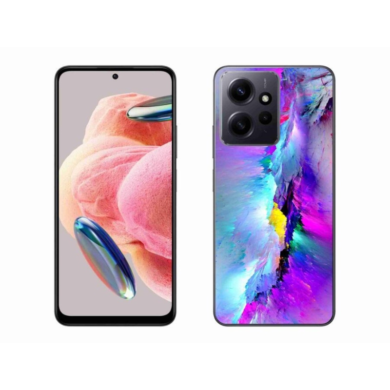 Gelový kryt mmCase na Xiaomi Redmi Note 12 4G - abstrakt