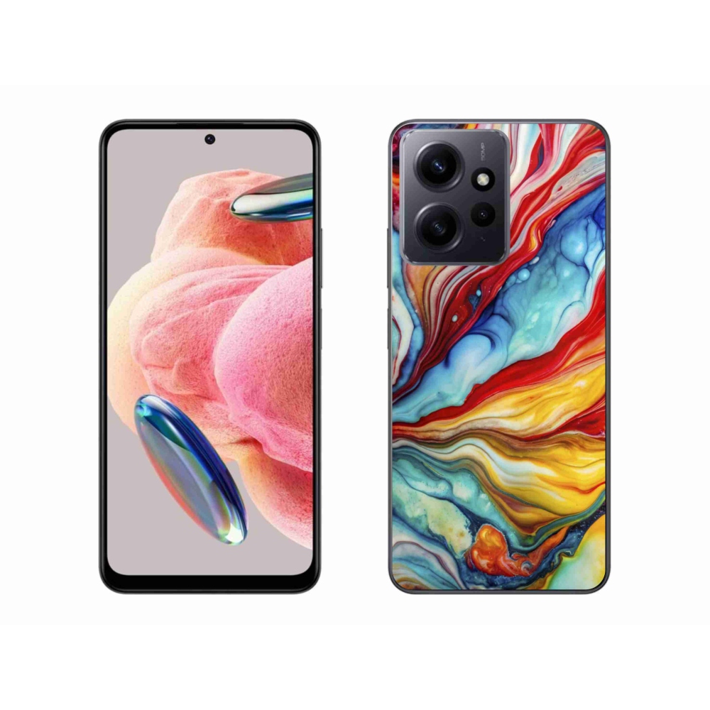 Gelový kryt mmCase na Xiaomi Redmi Note 12 4G - abstraktní motiv 58
