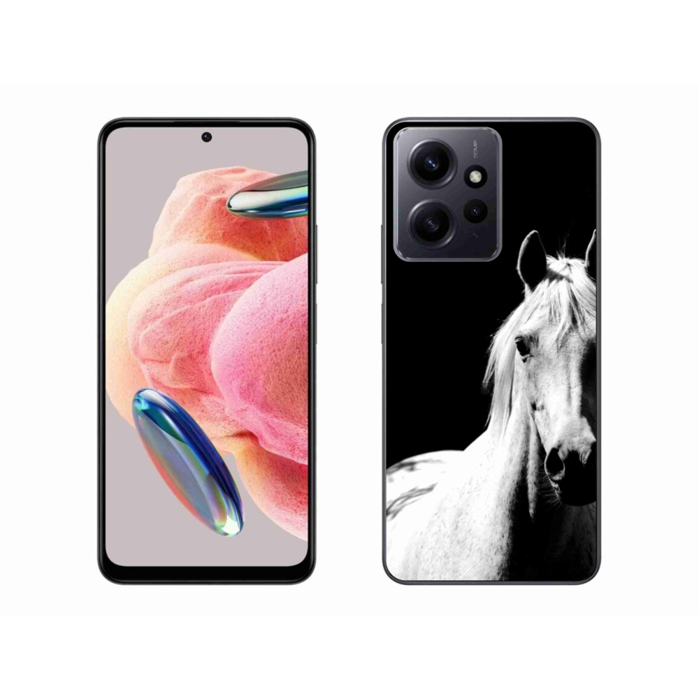 Gelový kryt mmCase na Xiaomi Redmi Note 12 4G - bílý kůň 5