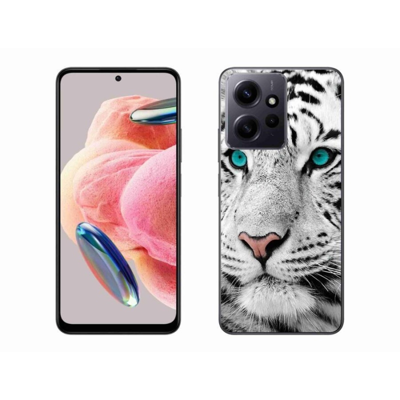 Gelový kryt mmCase na Xiaomi Redmi Note 12 4G - bílý tygr