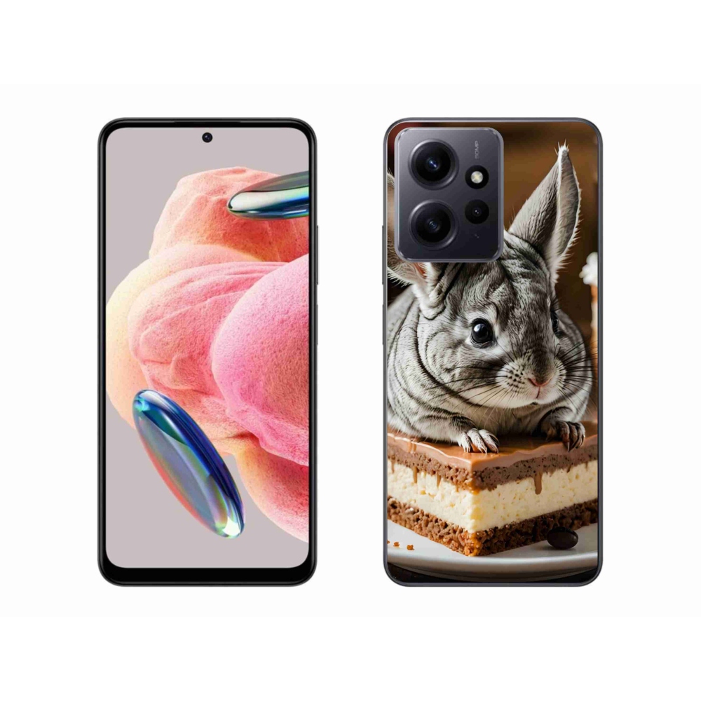 Gelový kryt mmCase na Xiaomi Redmi Note 12 4G - činčila