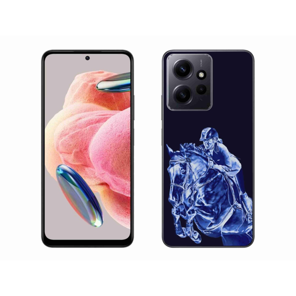 Gelový kryt mmCase na Xiaomi Redmi Note 12 4G - dostihový kůň
