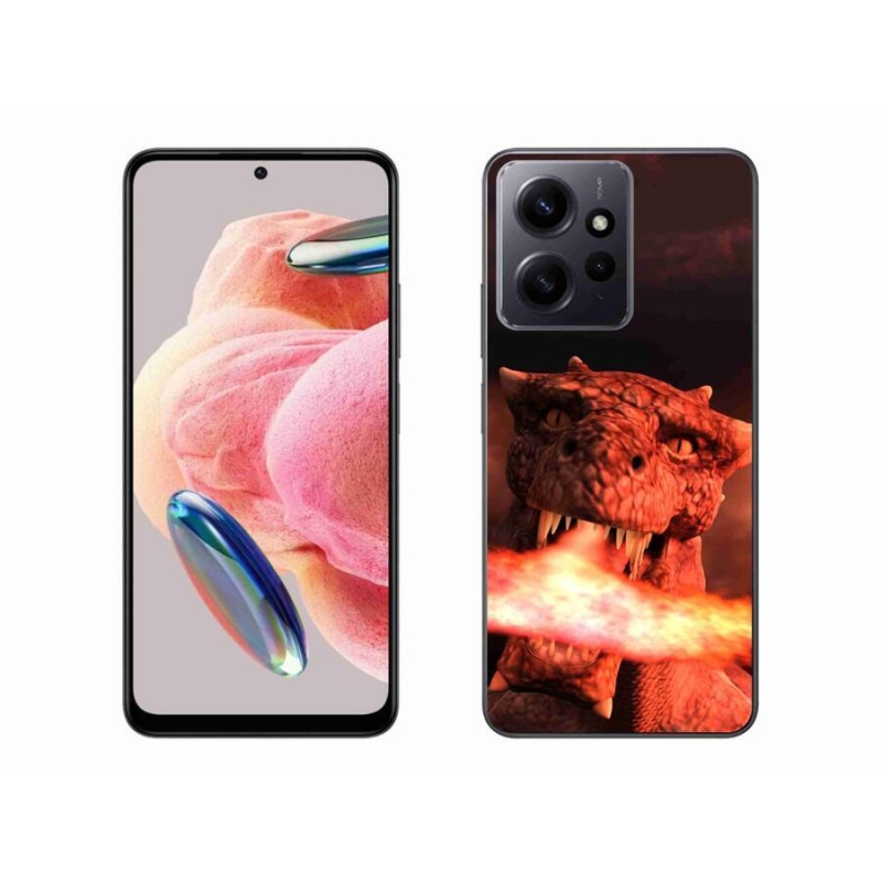 Gelový kryt mmCase na Xiaomi Redmi Note 12 4G - drak