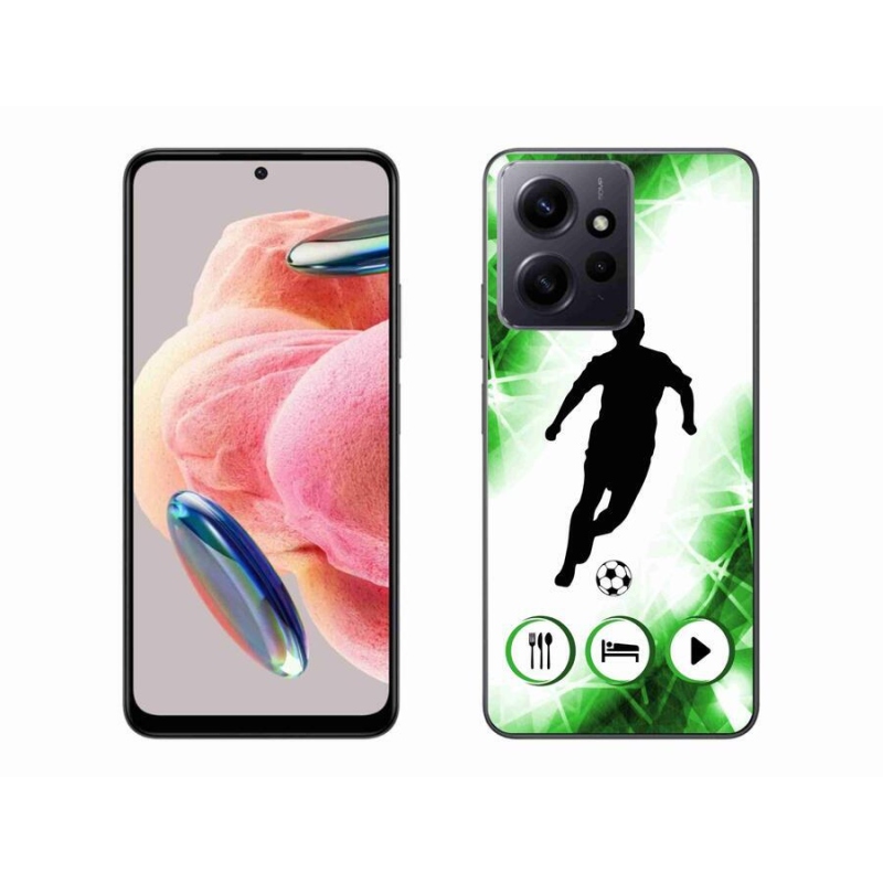 Gelový kryt mmCase na Xiaomi Redmi Note 12 4G - fotbalista