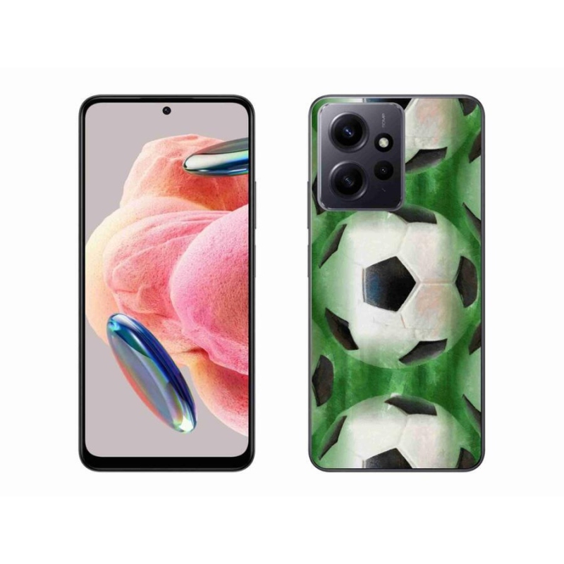 Gelový kryt mmCase na Xiaomi Redmi Note 12 4G - fotbalový míč