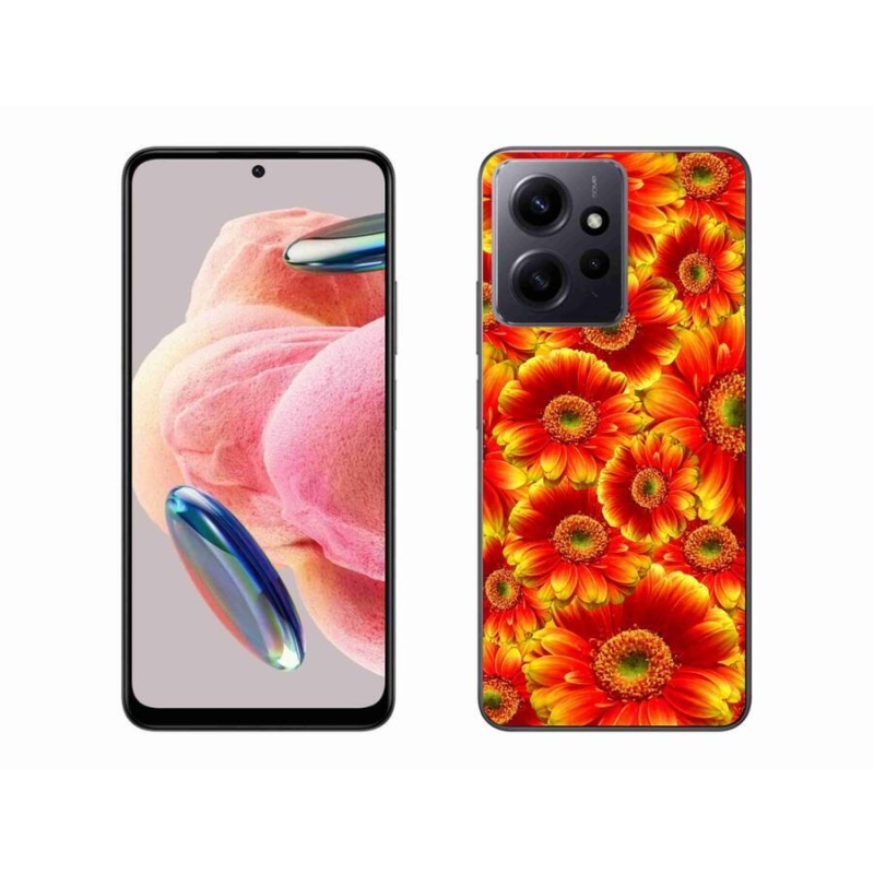 Gelový kryt mmCase na Xiaomi Redmi Note 12 4G - gerbera 1