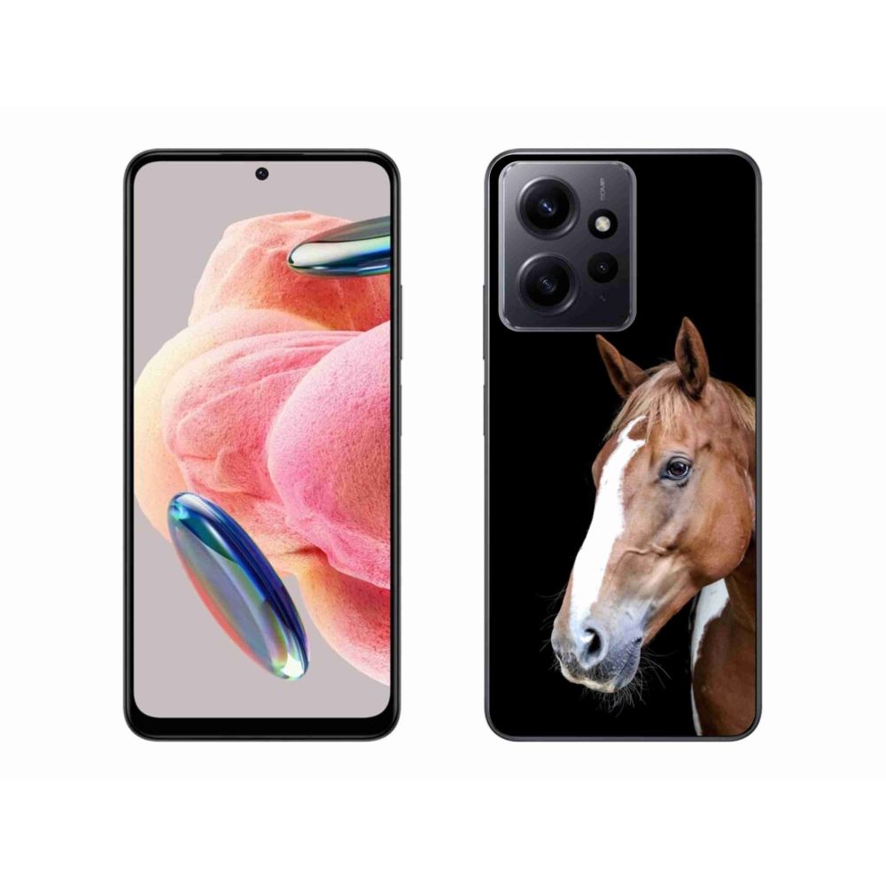Gelový kryt mmCase na Xiaomi Redmi Note 12 4G - hnědý kůň 3
